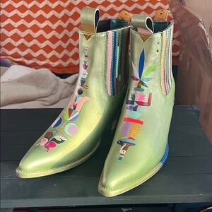 Custom PSK & Monica Canilao Collab Chelsea boots